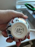 Illy Art Collection 1997 - 2 Cappuccino & 2 Espresso, Ophalen of Verzenden, Zo goed als nieuw, Porselein, Kop(pen) en/of Schotel(s)