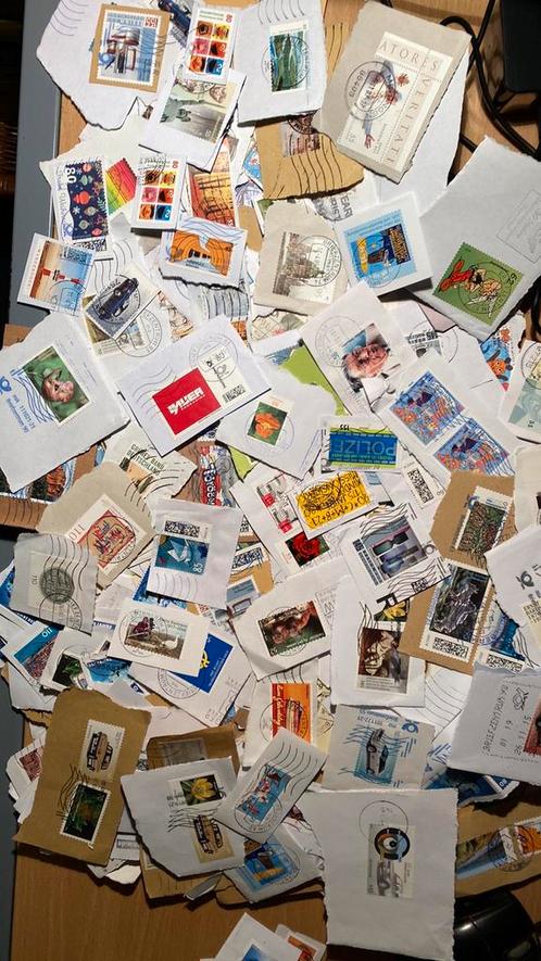 10 kg onafgeweekt duitsland mag ook per kilo, Postzegels en Munten, Postzegels | Volle albums en Verzamelingen, Buitenland, Verzenden