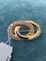Broche met Swarovski kristallen, Sieraden, Tassen en Uiterlijk, Broches, Met kristal, Minder dan 4 cm, Nieuw, Ophalen of Verzenden