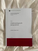 Ondernemingsrecht Jurisprudentie 2025-2026 UvA, Ophalen of Verzenden, Gamma, Zo goed als nieuw, WO