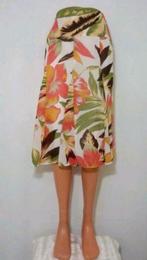 Haute couture voile rok met bloemendessin van Edgar Vos, Kleding | Dames, Verzenden, Zo goed als nieuw, Maat 34 (XS) of kleiner