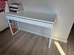 Handig wit bureau z.g.a.n., Huis en Inrichting, Bureaus, Ophalen, Zo goed als nieuw, Bureau