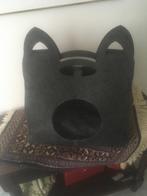 Poezen nestje zwart, Dieren en Toebehoren, Kattenmanden, Ophalen of Verzenden, Nieuw, Vilt