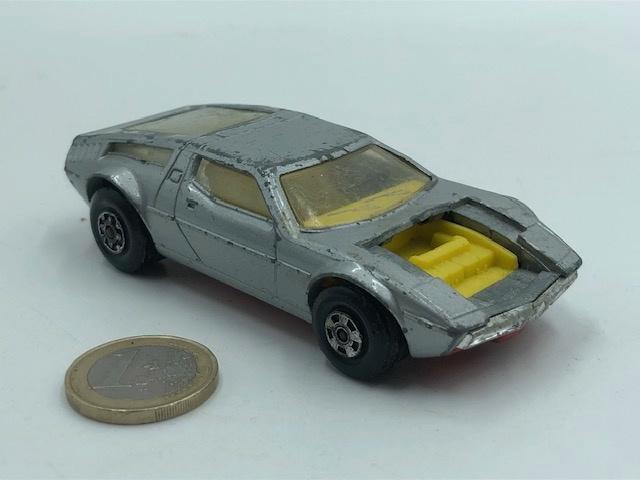 Maserati Bora Grijs, Matchbox Speed Kings by Lesney, Hobby en Vrije tijd, Modelauto's | 1:43, Gebruikt, Auto, Matchbox, Ophalen of Verzenden