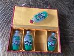 Chinese parfum/ snuifflesjes in doos 4 stuks voor, € 22, 50, Ophalen of Verzenden, Zo goed als nieuw, Parfumfles
