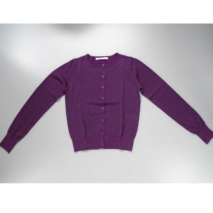 Glitter bordeaux vestje Steps XS/34, Kleding | Dames, Truien en Vesten, Zo goed als nieuw, Maat 34 (XS) of kleiner, Overige kleuren