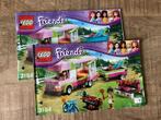 Lego Friends 3184 Coole Camper, Ophalen of Verzenden, Zo goed als nieuw, Complete set, Lego