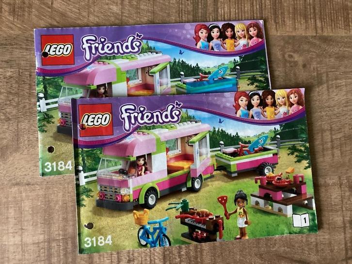 Lego Friends 3184 Coole Camper, Kinderen en Baby's, Speelgoed | Duplo en Lego, Zo goed als nieuw, Lego, Complete set, Ophalen of Verzenden