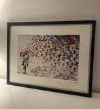 BANKSY : litho met certificat, Ophalen of Verzenden