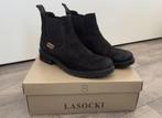 Lasocki Leren Laarsjes, Zwart, Lasocki, Lage of Enkellaarzen, Ophalen of Verzenden