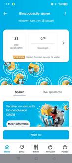 Gratis spaarzegels bioscoopactie Appie, Tickets en Kaartjes