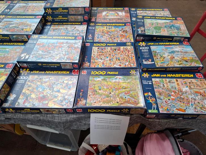 Jan van Haasteren Puzzels - Diverse Titels!, Hobby en Vrije tijd, Denksport en Puzzels, Zo goed als nieuw, 500 t/m 1500 stukjes