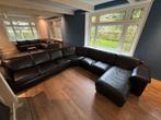 Natuzzi | Leren bank | 3.5mx3.5m | 4 delen |, Huis en Inrichting, Ophalen of Verzenden, Gebruikt, Leer