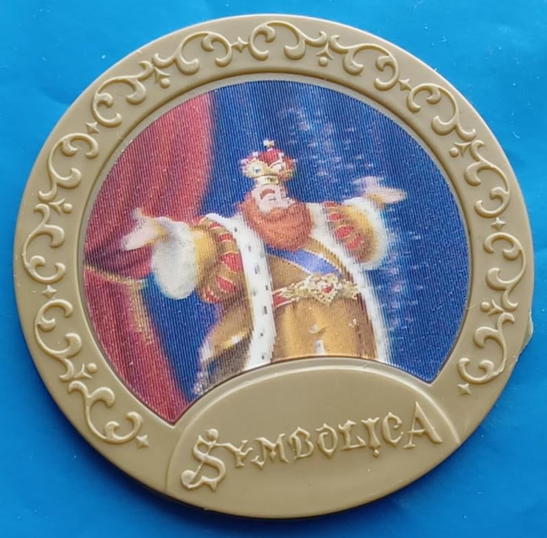 Penning Efteling Symbolica - 10.Koning Pardulfus, Verzenden, Zo goed als nieuw, Gebruiksvoorwerp
