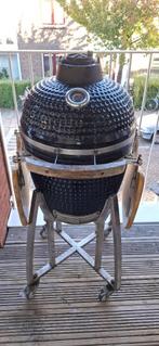 Kamado bbq Patton met onderstel en tafeltjes, Ophalen, Gebruikt, Patton, Met accessoires