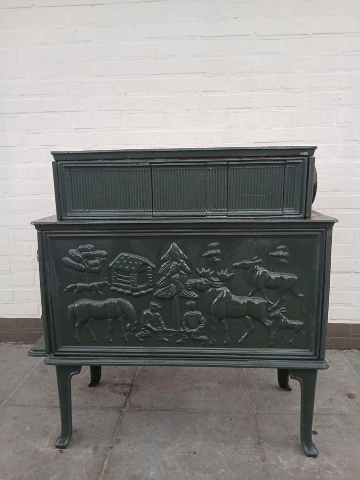 Jotul 118 houtkachel, Huis en Inrichting, Kachels, Gebruikt, Houtkachel, Hout, Ophalen