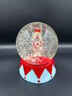 Schmitzens Clown – Grote Sneeuwglobe met Sneeuw – 12 cm Hoog, Ophalen of Verzenden, Zo goed als nieuw