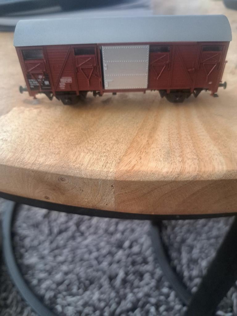 Roco gesloten wagon vg154, Gebruikt, Gelijkstroom, Wagon, Ophalen of Verzenden