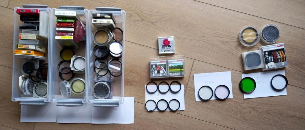 Diverse Camera Filters - Verschillende Maten en Merken, Ophalen of Verzenden, Gebruikt, 50 tot 60 mm, Overige typen