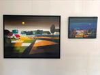 2 x Albert van Ommen olieverfschilderij op doek, Ophalen of Verzenden