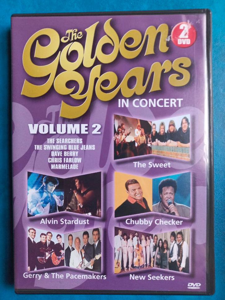 The Golden Years - in concert - volume 2 (2 disc), Cd's en Dvd's, Dvd's | Muziek en Concerten, Zo goed als nieuw, Muziek en Concerten