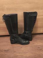 Super mooie leren Durea laarzen 38,5 wijdte H, Hoge laarzen, Durea, Zwart, Ophalen of Verzenden