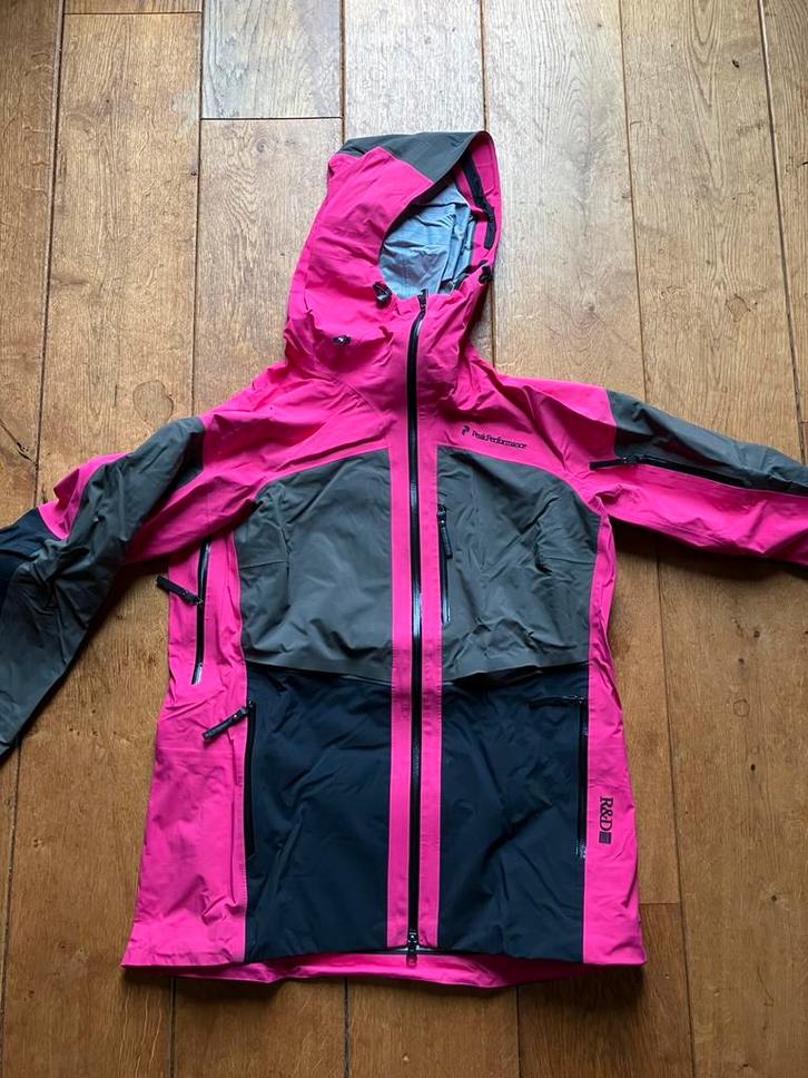 Peak Performance dames hardshell ski jas maat L recco, Kleding | Dames, Wintersportkleding, Zo goed als nieuw, Jack, Maat 42/44 (L)