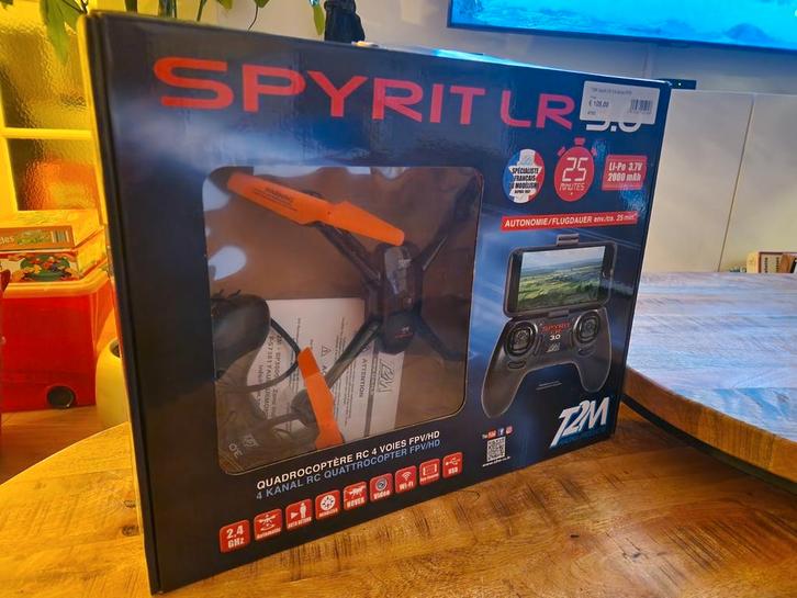 T2M Spyrit LR 3.0 drone RTR, Hobby en Vrije tijd, Modelbouw | Radiografisch | Helikopters en Quadcopters, Gebruikt, Ophalen of Verzenden