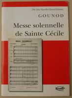 koorpartituur Messe solenelle de Sainte Cécile, Ophalen of Verzenden, Zo goed als nieuw, Artiest of Componist, Zang