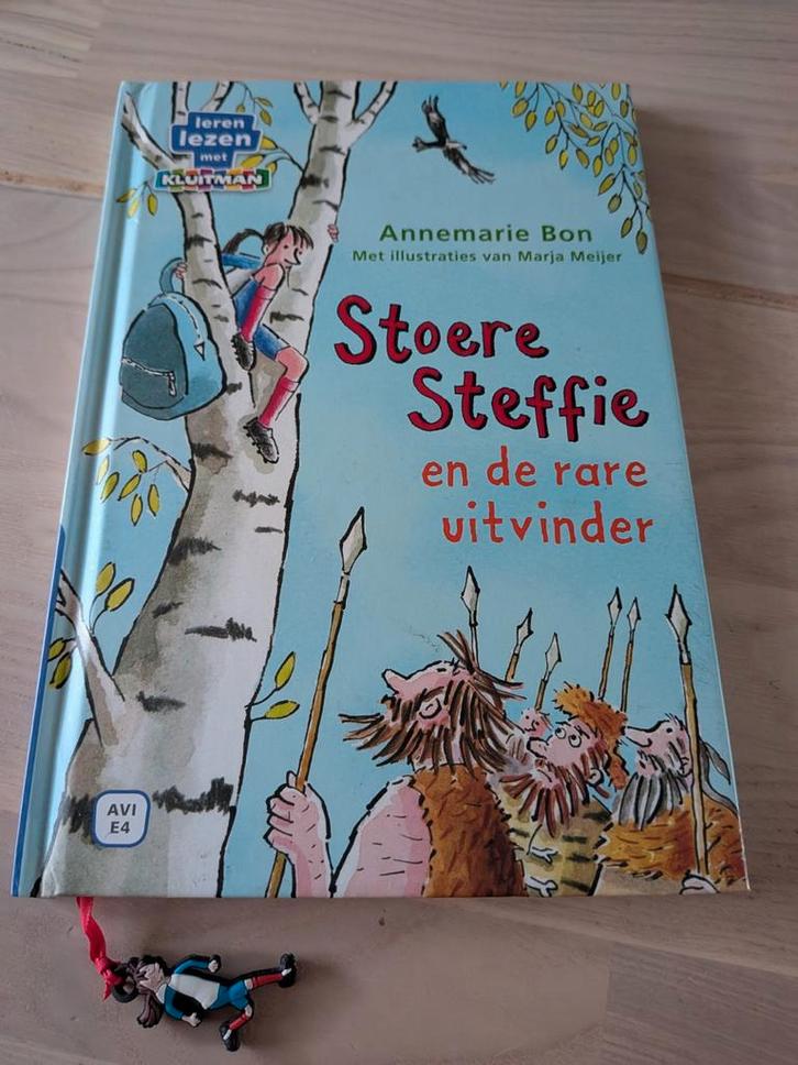 Stoere Steffie - AVI E4 + Boekenlegger, Boeken, Kinderboeken | Jeugd | onder 10 jaar, Zo goed als nieuw, Fictie algemeen, Ophalen of Verzenden