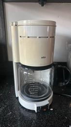 Braun koffiezetapparaat 12 kopjes, Witgoed en Apparatuur, Koffiezetapparaten, Gebruikt, Overige modellen, 10 kopjes of meer, Gemalen koffie