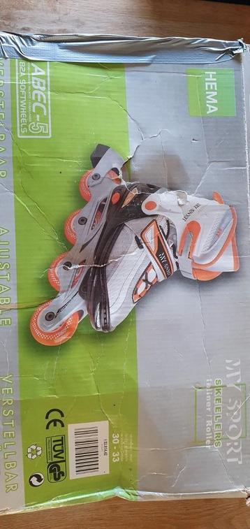 Kinder inlineskates 30-33 verstelbaar. beschikbaar voor biedingen