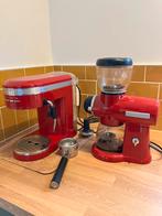 Kitchenaid Artisan espressomachine en koffiebonenmaler, Ophalen of Verzenden, Zo goed als nieuw, Espresso apparaat, Koffiebonen