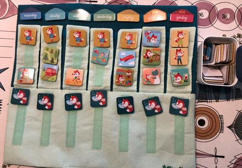 Weekplanner / dagplanner van LILLIPUTIENS zo goed als nieuw, Kinderen en Baby's, Speelgoed | Overig, Zo goed als nieuw, Jongen of Meisje