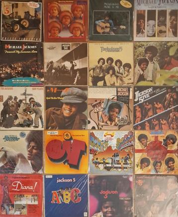 Verzameling Michael Jackson 5 Jacksons Vinyl 50 LPs singles 