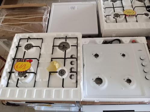 Nieuwe opzet gaskookplaten met gar. kleine beschadiging, Witgoed en Apparatuur, Kookplaten, Nieuw, Vrijstaand, Gas, 4 kookzones