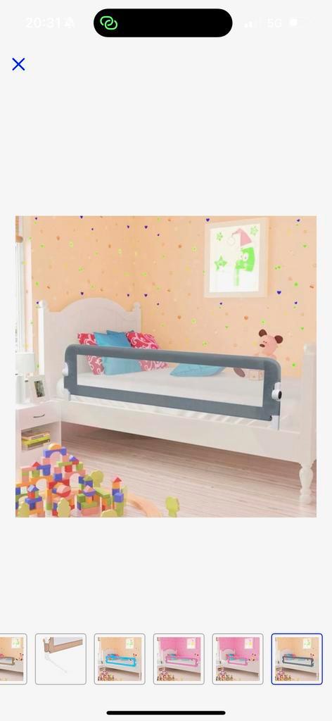 Bedhekje - Zo goed als nieuw!, Kinderen en Baby's, Kinderkamer | Bedden, Zo goed als nieuw, Minder dan 140 cm, Minder dan 70 cm