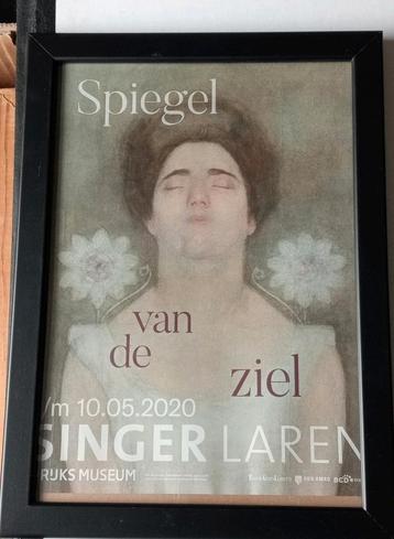 Piet Mondriaan affiche pagina Singer Museum in Laren  beschikbaar voor biedingen