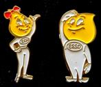 Esso oliedruppel echtpaar pins (2), Verzamelen, Speldjes, Pins en Buttons, Verzenden, Nieuw, Merk, Speldje of Pin