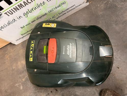 vele gebruikte automowers alles nagekeken uitgelezen etc, Tuin en Terras, Grasmaaiers, Zo goed als nieuw, Cirkelmaaier, Ophalen