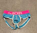 Jor jockstrap -blauw met roze, maat S, Verzenden, Blauw, Overige typen