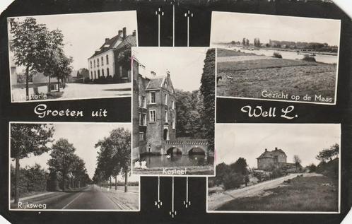 WELL Pastorie Rijksweg Kasteel Maas 1959 (hoeken afgepunt), Verzamelen, Ansichtkaarten | Nederland, Gelopen, Limburg, 1940 tot 1960