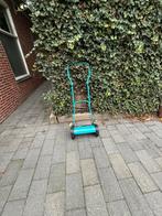 Gardena duw maaier, Tuin en Terras, Grasmaaiers, Handgrasmaaier, Mulchfunctie, Ophalen of Verzenden, Zo goed als nieuw