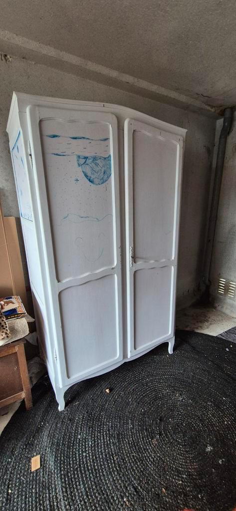 Queen Anne Kast - Kledingkast Opknapper voor Kinderkamer, Huis en Inrichting, Kasten | Kledingkasten, Gebruikt, 150 tot 200 cm
