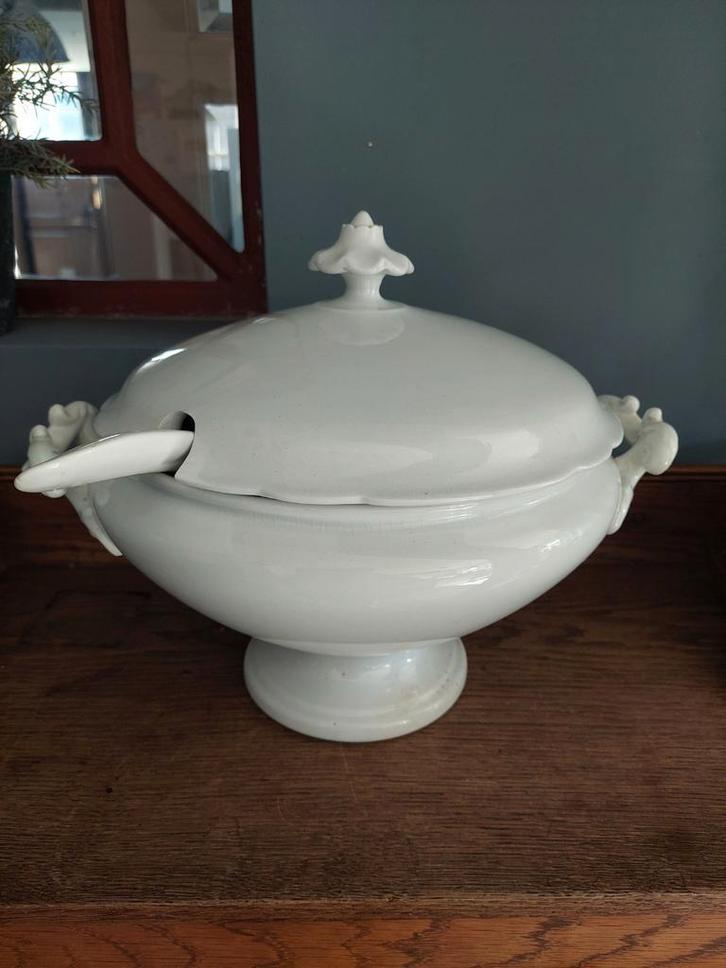 Oude Soepterrine - Société Céramique Maestricht, Antiek en Kunst, Antiek | Keramiek en Aardewerk, Ophalen