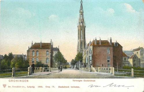 (300-054-015) Groningen Verlengde Oosterstraat, Verzamelen, Ansichtkaarten | Nederland, Groningen, Verzenden