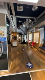 Grote kroonluchter met veel kristal Leclercq & Bouwman, Huis en Inrichting, Ophalen, Gebruikt, Glas