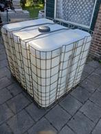 IBC, 1000 liter vat, 1000 l tank, regenton, schoon,kraan, 150 liter of meer, Ophalen, Gebruikt, Kunststof