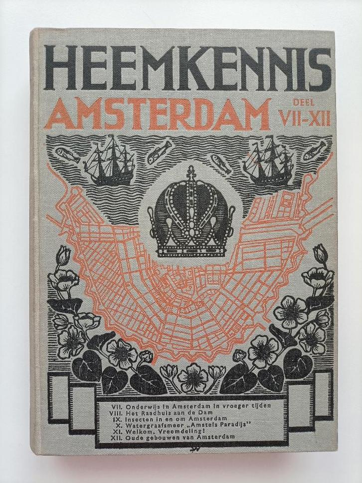 Heemkennis Amsterdam Deel I t/m XII, Boeken, Geschiedenis | Stad en Regio, Zo goed als nieuw, Ophalen of Verzenden