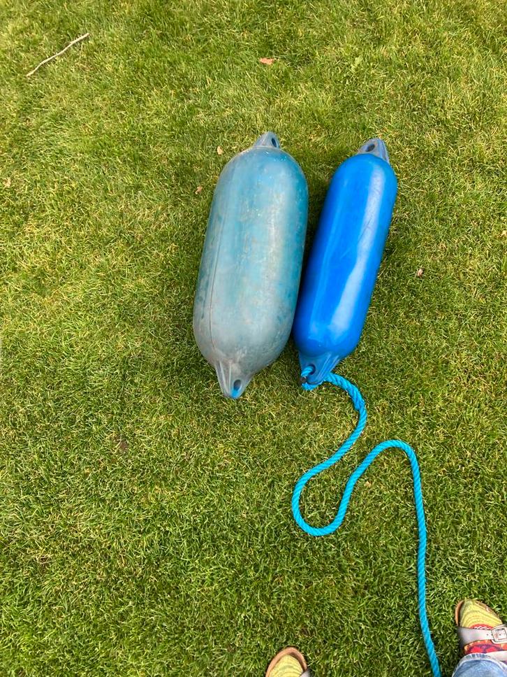 Bootstootwillen (2 stuks), Watersport en Boten, Accessoires en Onderhoud, Gebruikt, Overige typen, Ophalen of Verzenden